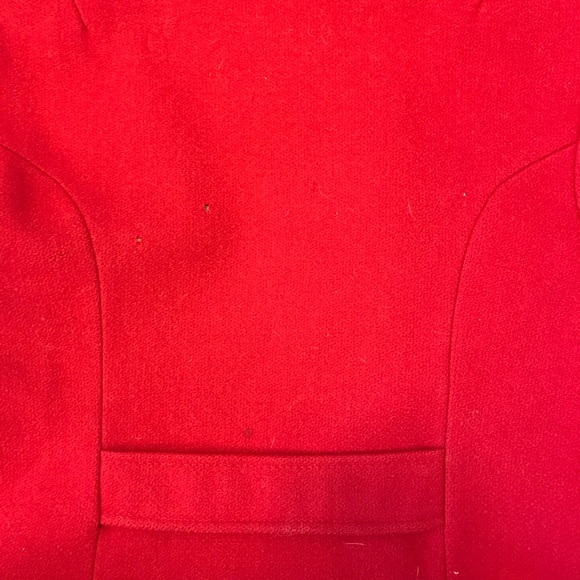 Vintage red wool Sherpa coat - Picture 7 of 7